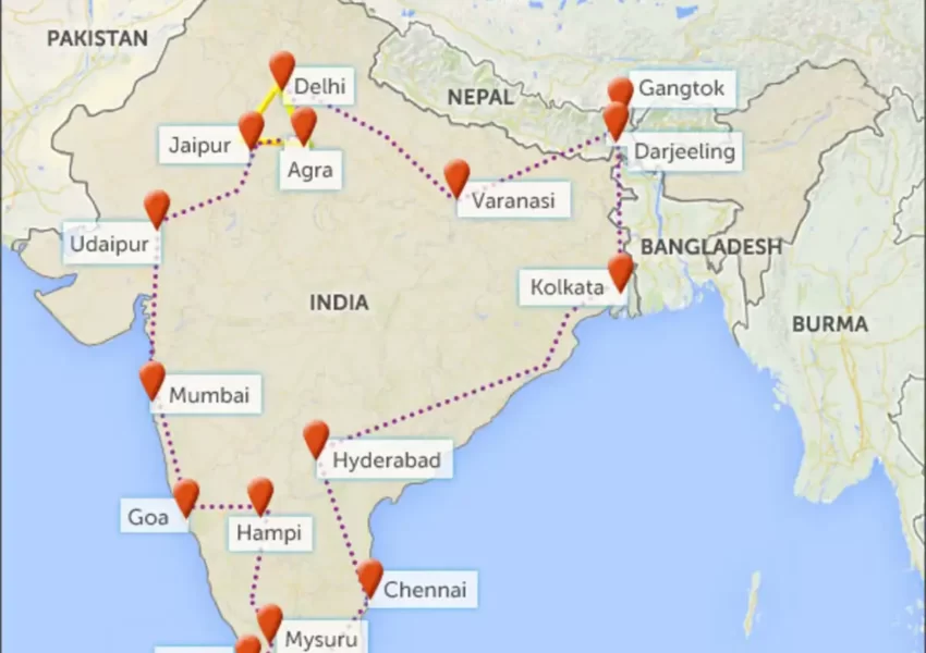 travel circuits in india