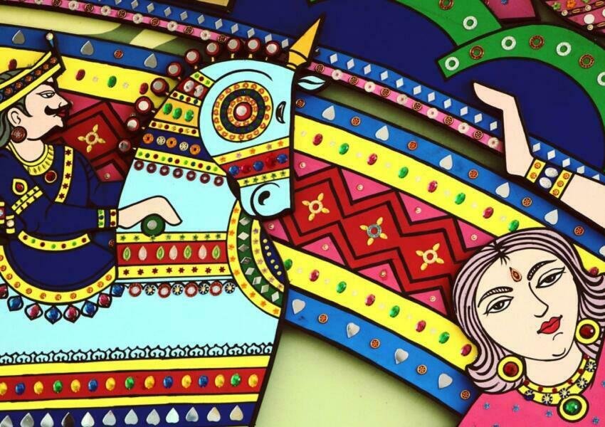 Indian art workshop tour